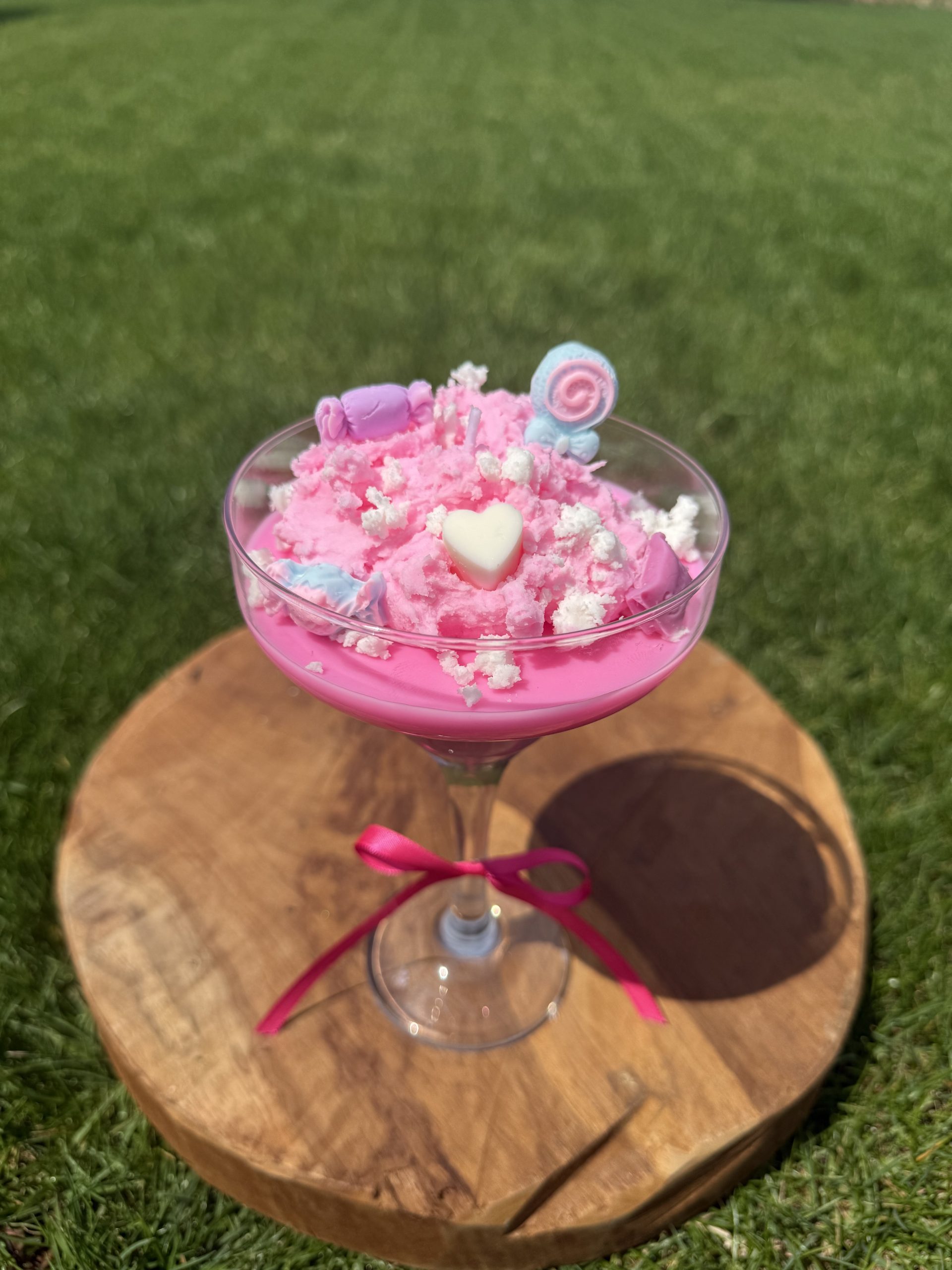 Восъчен Коктейл В Чаша - „Захарен Памук“