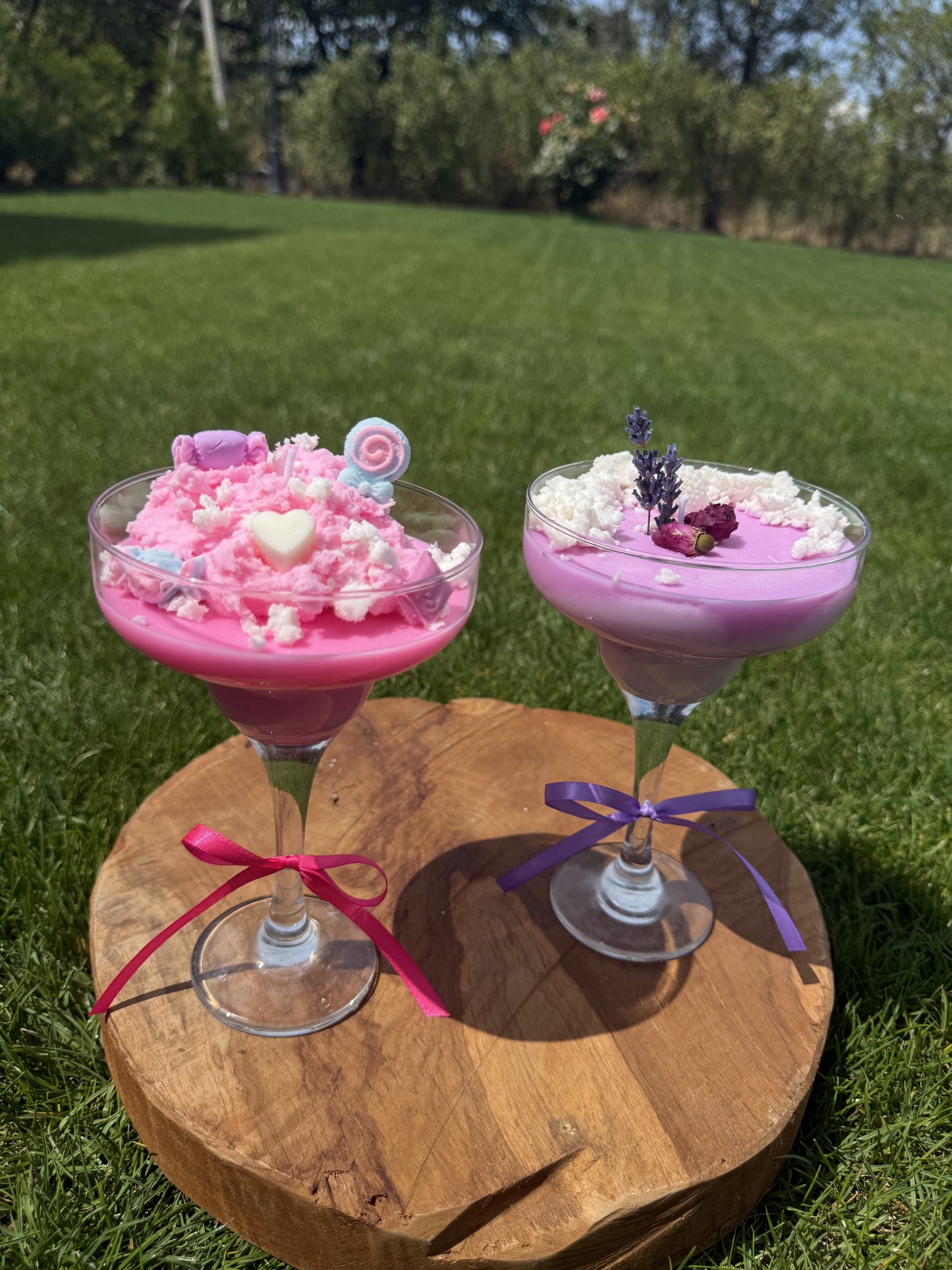 Восъчен Коктейл В Чаша - „Захарен Памук“