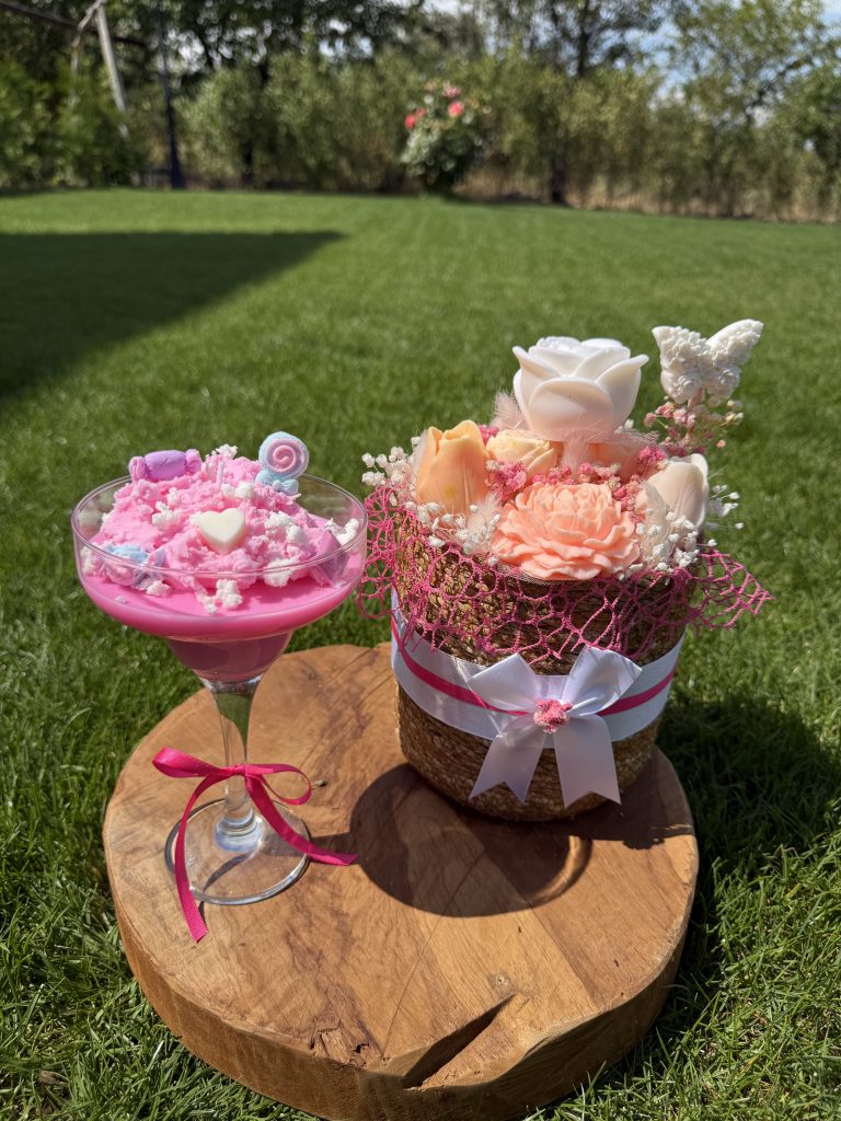 Восъчен Коктейл В Чаша - „Захарен Памук“